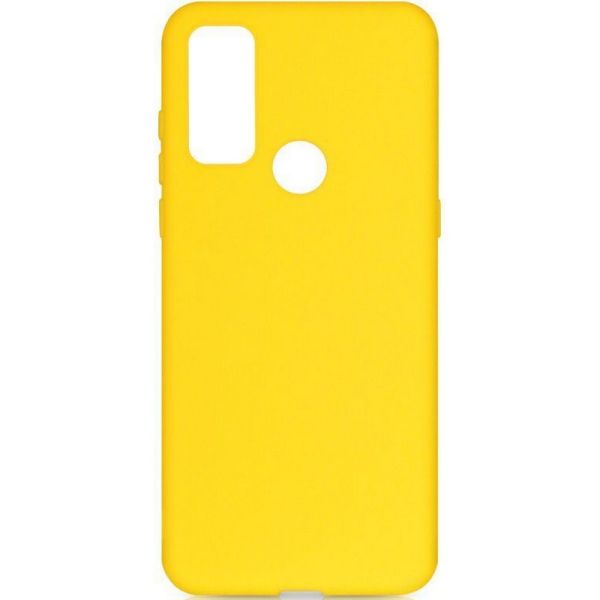 Чехол (клип-кейс) DF tcCase-02 [tccase-02 (yellow)] для TCL 20 SE, желтый