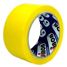 Клейкая лента Unibob 600 цветная 48мм*66м желтая (41153)
