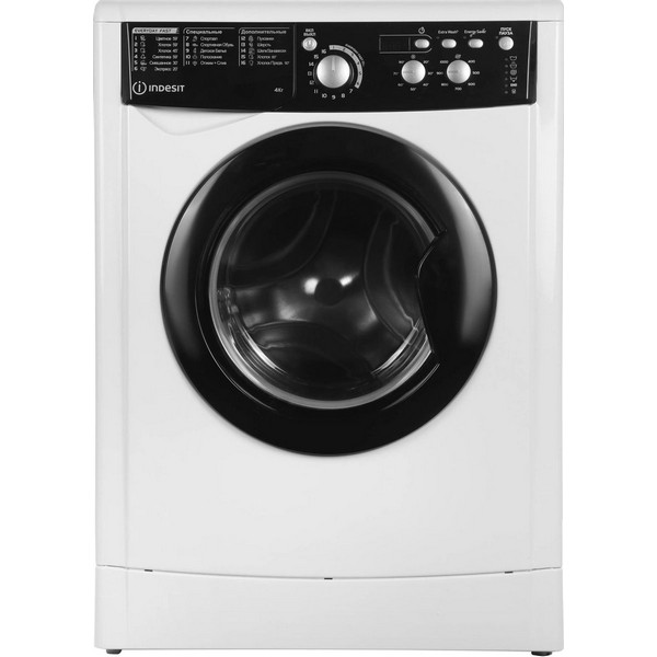 Стиральная машина Indesit MyTime EWUD 4105 BK CIS фронтальная 4 кг белый