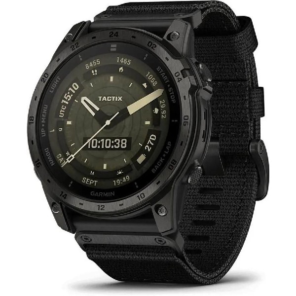 Умные часы Garmin Tactix 7 AMOLED 2023 51 мм черный/черный [010-02931-01]