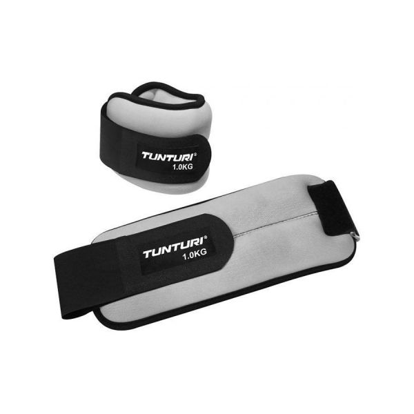 Утяжелитель Tunturi 14TUSCL240 черный/серый 1 кг x 2 шт.